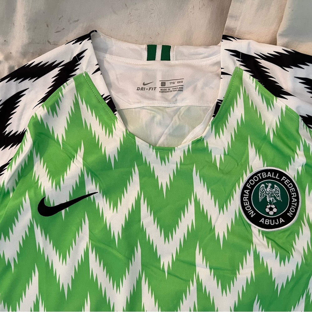 NIKE Nigeria World Cup Soccer Jersey
